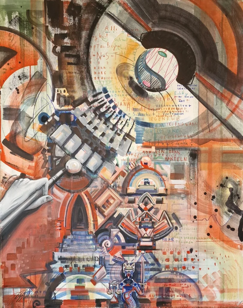 Eric Hubbes Surreale Kunst Tarot Karten Serie