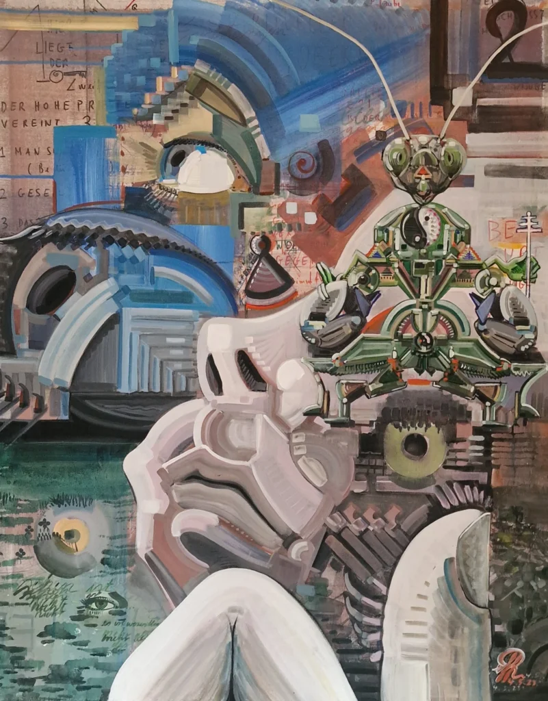 Eric Hubbes Surreale Kunst Tarot Karten Serie