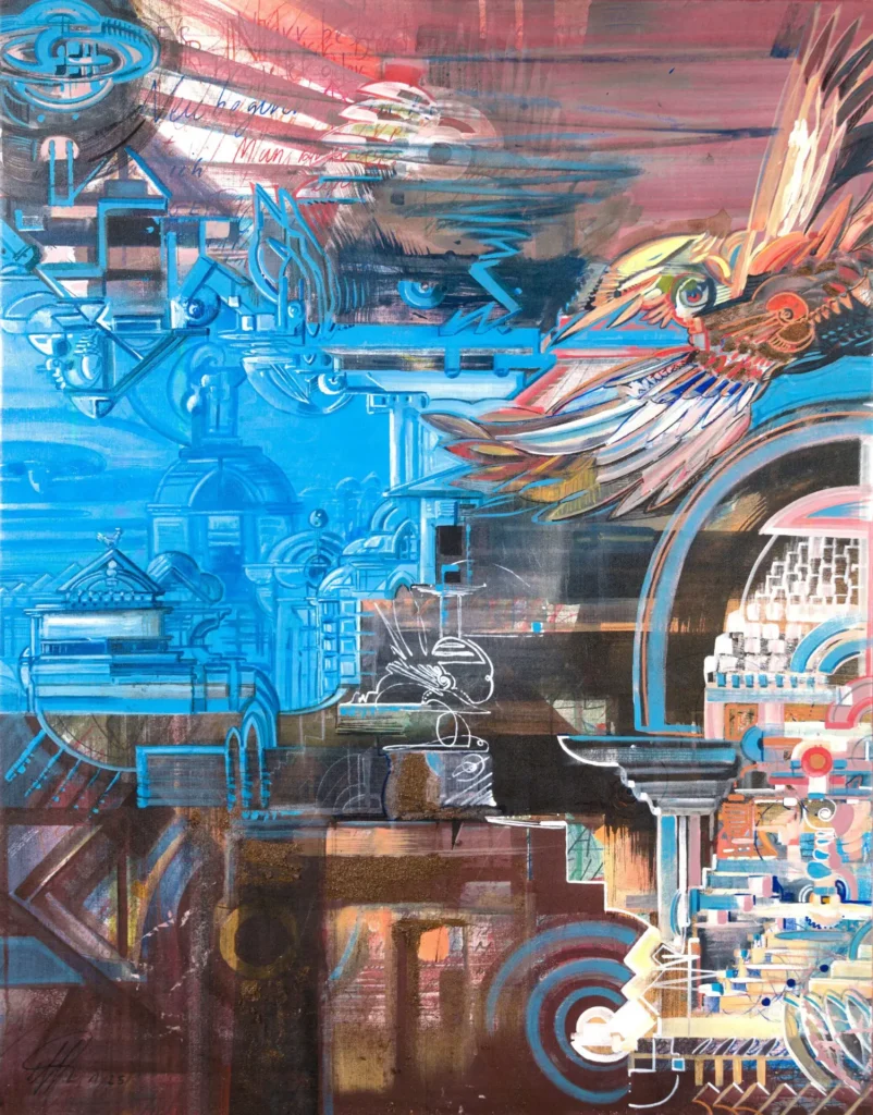 Eric Hubbes Surreale Kunst Tarot Karten Serie