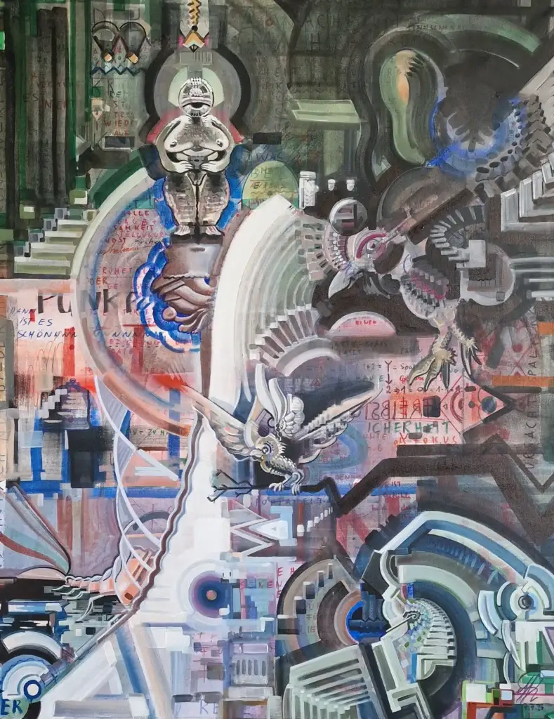 Eric Hubbes Surreale Kunst phantastische Welten