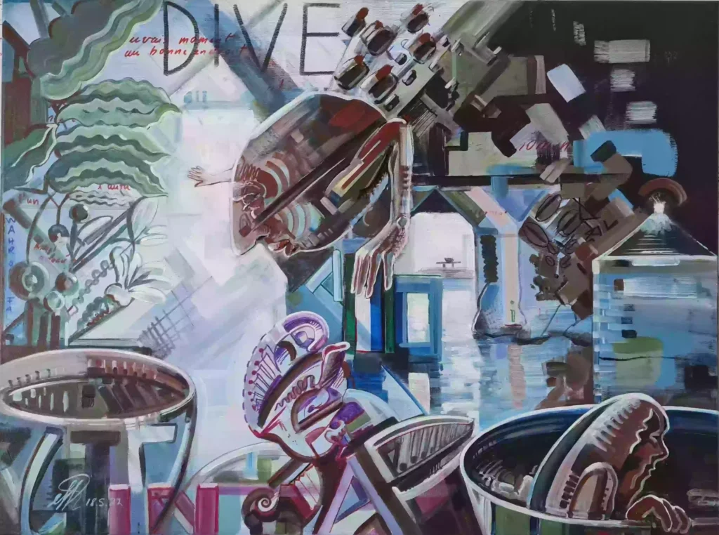 Eric Hubbes, phantastische Wesen in einer surrealen Welt