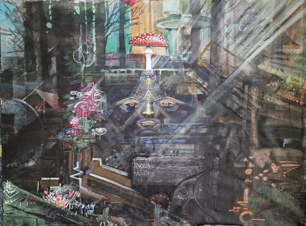 Eric Hubbes Surreale Kunst phantastische Welten