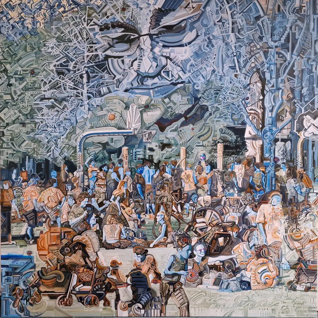 Eric Hubbes, Surreale Kunst phantastische Welten