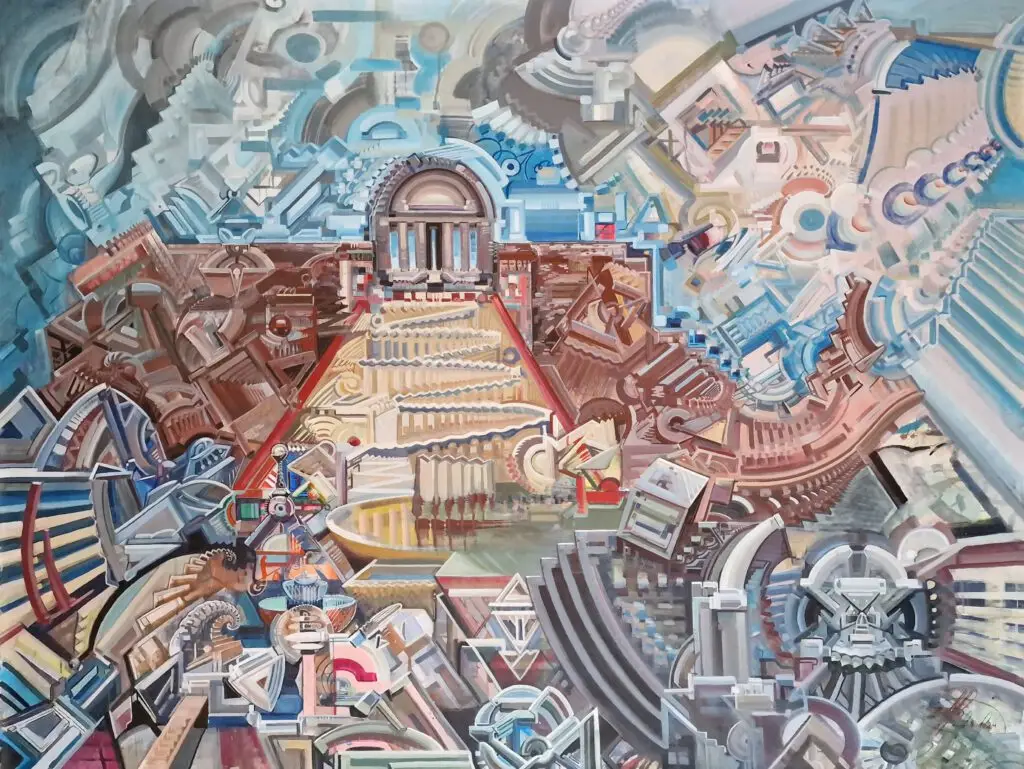 Eric Hubbes Surreale Kunst phantastische Welten