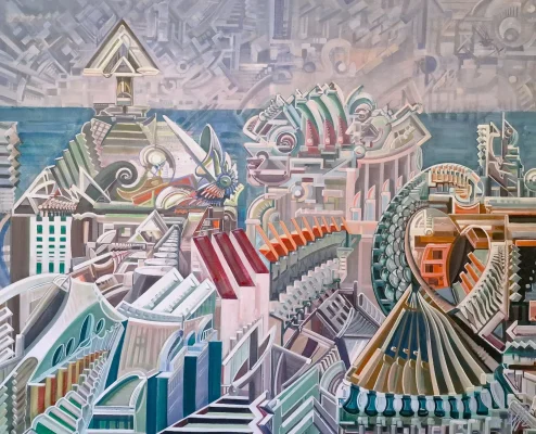 Eric Hubbes, Surreale Kunst und phantastische Welten