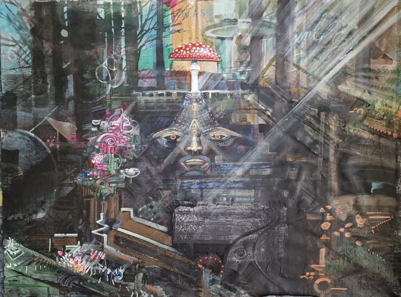 Eric Hubbes Surreale Kunst fantastische Welten