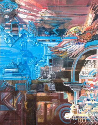 Eric Hubbes Surreale Kunst Tarot Karten Serie